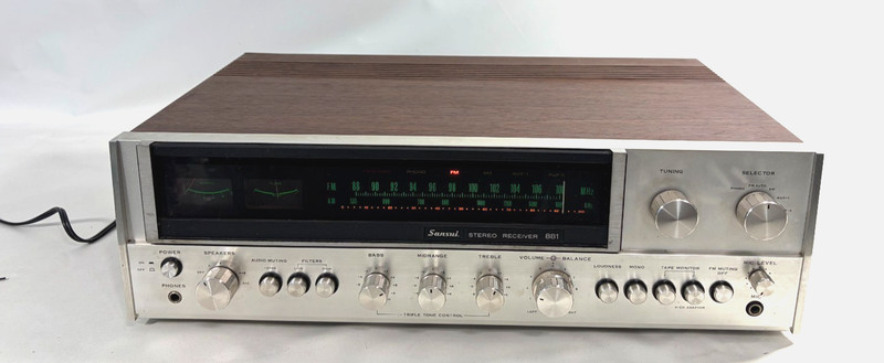 Vintage Sansui 881 AM/FM Stereo Receiver Japan – Parts/Repair *READ*
