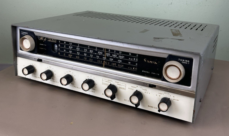 SANSUI SM-18 TUBE RECEIVER PARTS/REPAIR