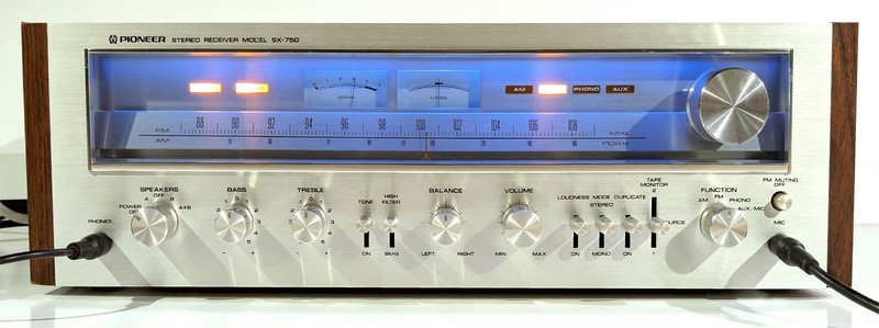 🔥【PRO SERVICED】RARE S/W Pioneer SX-750 100W Receiver~XSTR/CAP/LED MOD💥GUARANTY gallery
