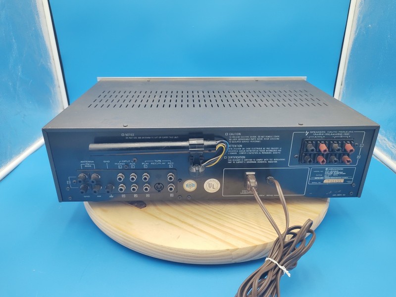 Kenwood KR-2090 Vintage Stereo Receiver 18wpc Serviced LEDs gallery
