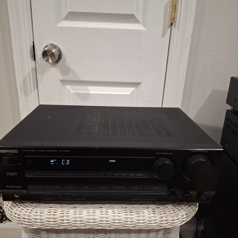 Vintage Kenwood KR-V7070 Stereo Receiver TESTED NO REMOTE gallery