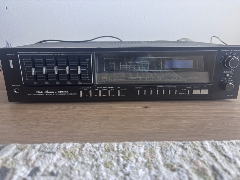 Vintage Fisher RS-245 Studio Standard Am Fm Stereo Receiver Not Working gallery