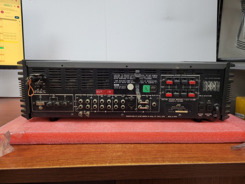 JVC JR-S400 Vintage Stereo Receiver *AS IS/READ* | REC267 gallery