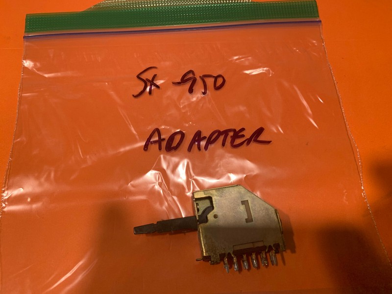 Pioneer SX-950 Stereo Receiver Parting Out Adapter Switch