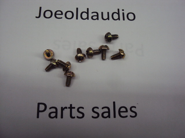 Pioneer SA 6500 ii Original Bottom Plate Screws. Tested. Parting Out 6500 ii