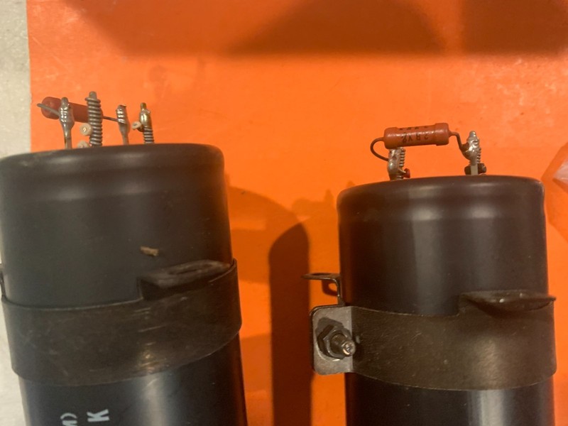 Pioneer SX-950 Stereo Receiver Parting Out - Pair of Filter Capacitors gallery