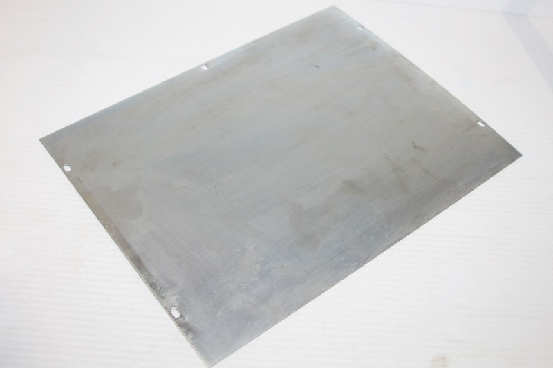 Metal Bottom Case Mount Plate - Vintage Grommes Precision Receiver Amp 512 Part gallery