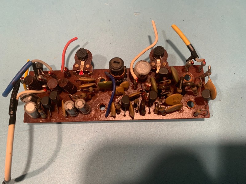 Harman Kardon 930 Stereo Receiver Parting Out Muting Board