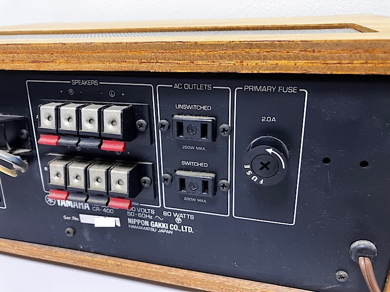 Yamaha CR-400 Natural Sound Stereo Receiver Vintage Confirmed Operation Working gallery