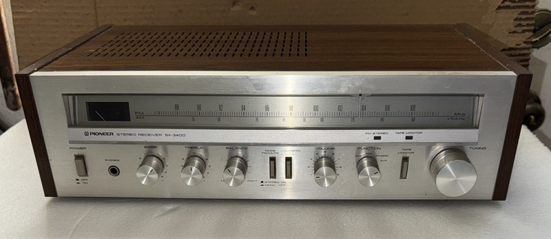 Vintage Pioneer SX-3400 Stereo Receiver