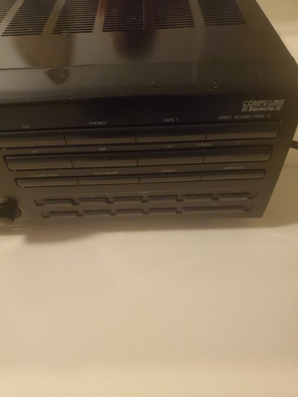 JVC RX-212BK AM FM 40-Watt Stereo AV No Remote - Tested gallery