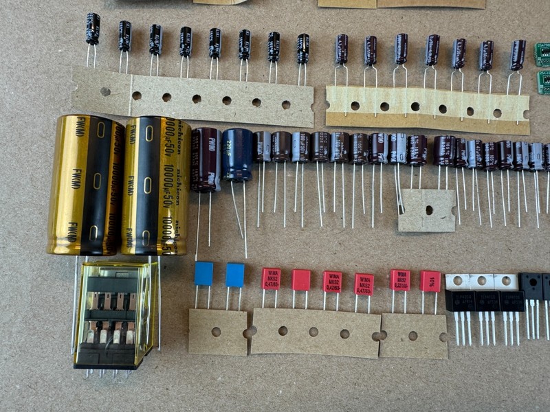 Pioneer SX-790 COMPLETE Rebuild Kit High-Quality Receiver Recap Set w/ Relay gallery