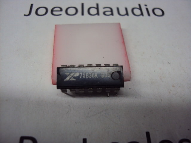 75B3BK Integrated Circuit Pulled Part. Removed From A Working Vintage Receiver. gallery
