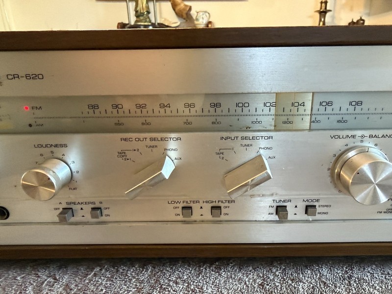 Vintage Yamaha CR-620 Natural Sound Stereo Receiver - Very Cleaned gallery
