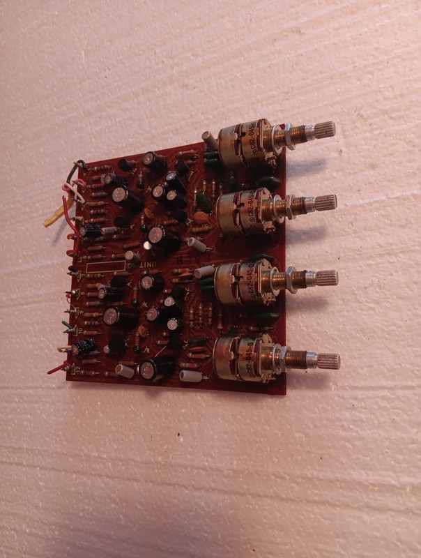 Pioneer QX-8000 Bass Treble Switches