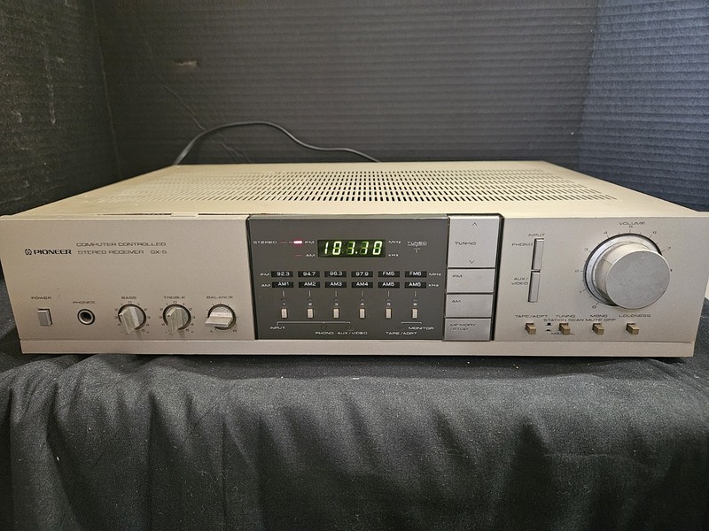 Pioneer SX-5 Vintage Computer Controlled Stereo Receiver – Tested