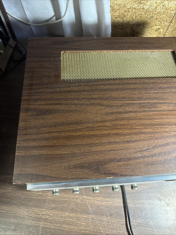 Sherwood S-8900a 60W Receiver As Is Powers On Needs Repair In Wood Case Quad gallery
