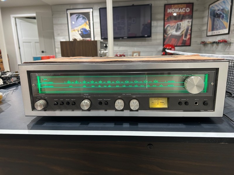 Luxman R-1030 Stereo Receiver Tested And Working