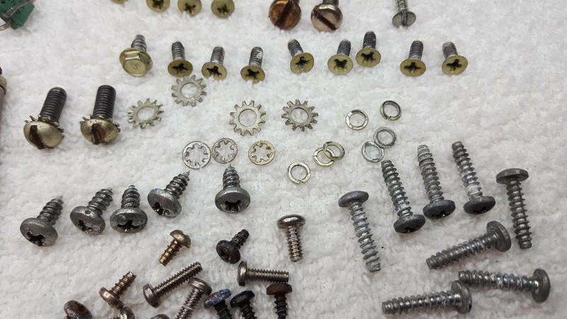 JBL SA600, SA-600, VINTAGE AMPLIFIER SCREWS, BOLTS, WASHERS, & ASSORTED HARDWARE
