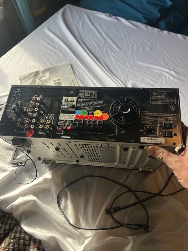Vintage Technics SA-GX670 Stereo Receiver With Remote Manuals gallery