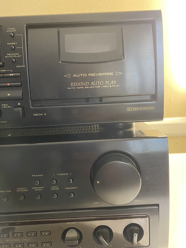 Pioneer SX-203 Stereo Receiver & Deck CT-W404R Tested And Works Great Fast Shipp gallery