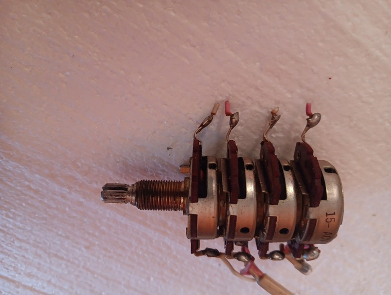Pioneer QX-8000 Quad Receiver Volume Potentiometer Original gallery