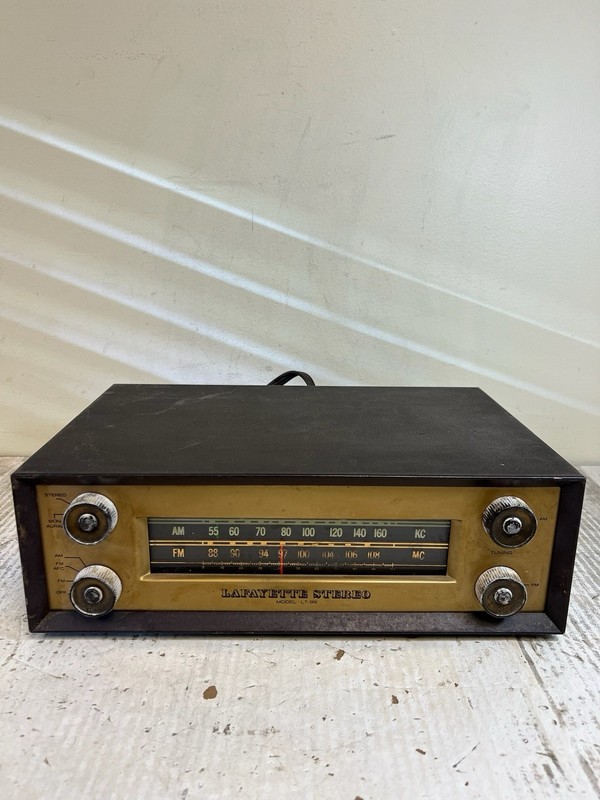 Vintage Lafayette Stereo Model LT-99 Receiver Early Music Early Mono Or Stereo