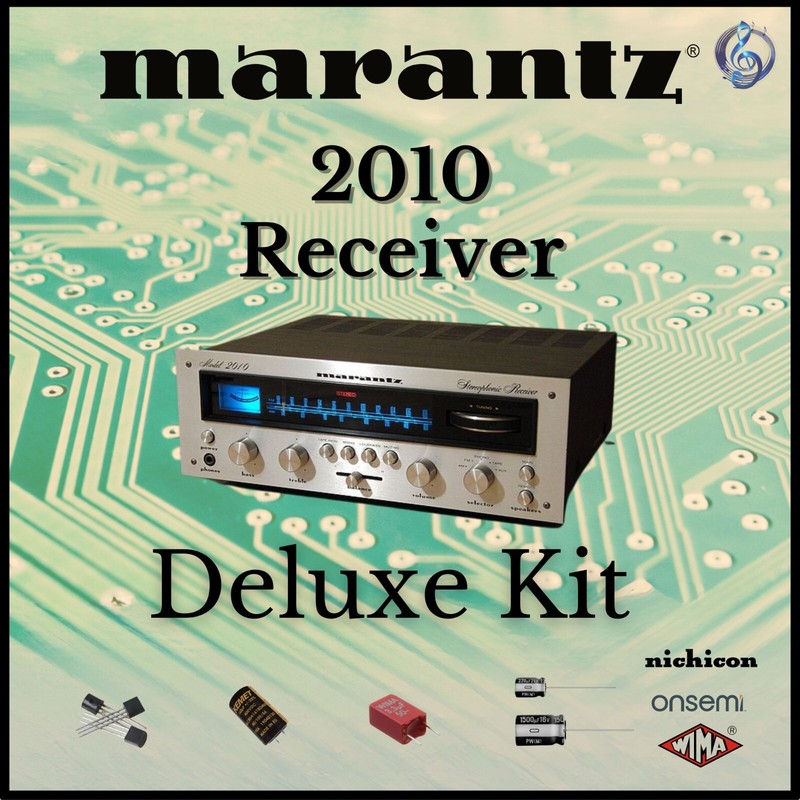 Marantz 2010 Receiver Deluxe Upgrade Kit Genuine Parts Restoration Guarantee