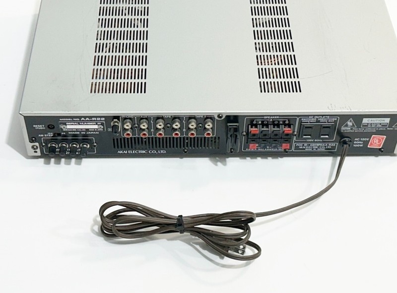 AKAI AA-R22 Home Stereo Receiver Japan Tested gallery