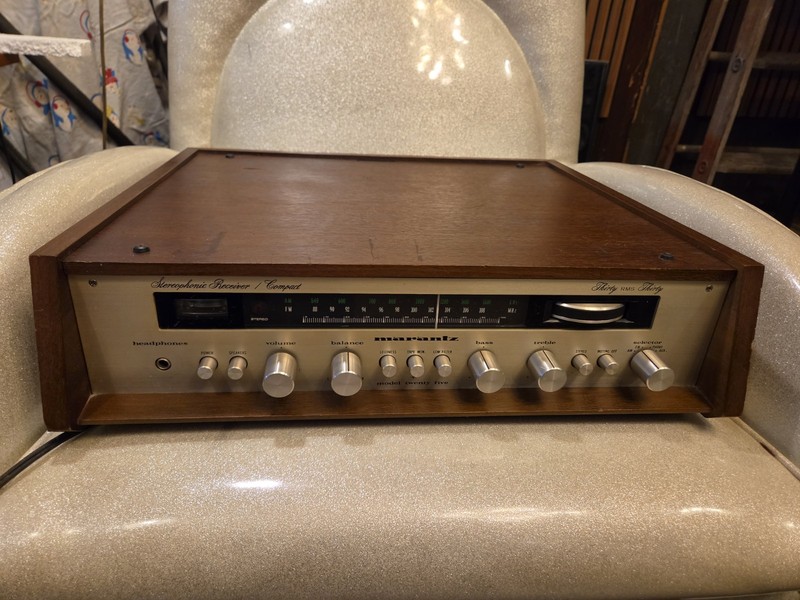 VTG 60’s Marantz Model Twenty Five “25” Stereo Receiver Parts Or Repair