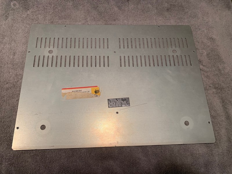 Sansui G-3000 Vintage Stereo Receiver Parting Out Bottom Cover