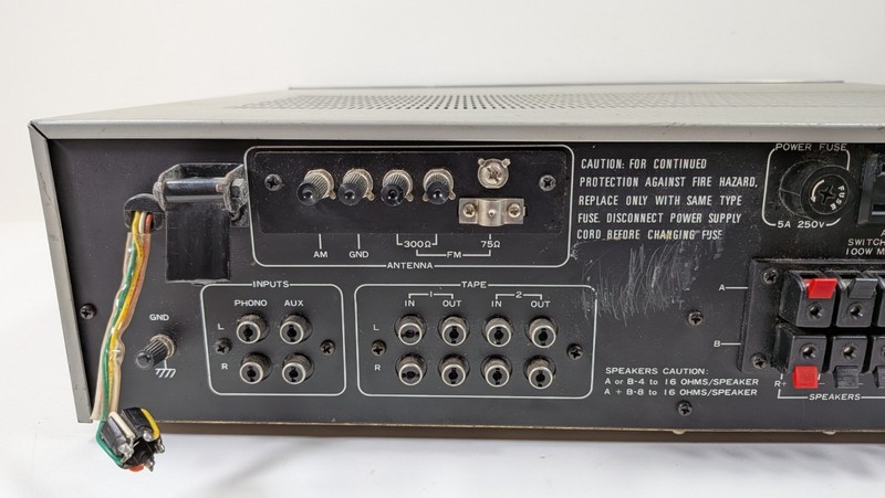 SHERWOOD Stereo RECEIVER S-9600CP partially functional gallery