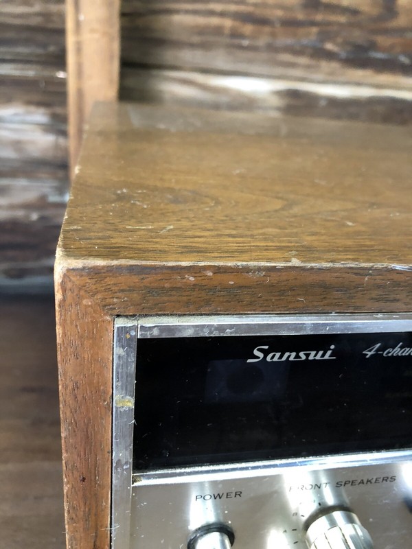 VTG Sansui QR-4500 4 Quad Channel Receiver Integrated Amplifier For Parts gallery