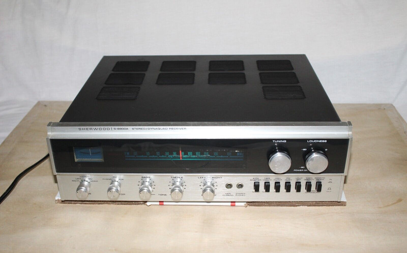 Sherwood S-8900A 8 Ohms Stereo Dynaquad Receiver For Repair Only(Needs Service) gallery