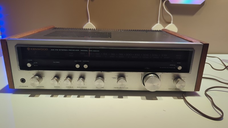 Kenwood KR-4600 Receiver – AM/FM Stereo Receiver – READ BELOW