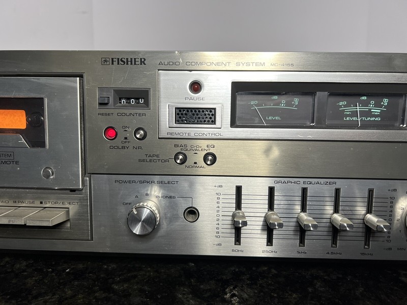 Vintage Fisher MC-4155 Audio Component System, Works! gallery
