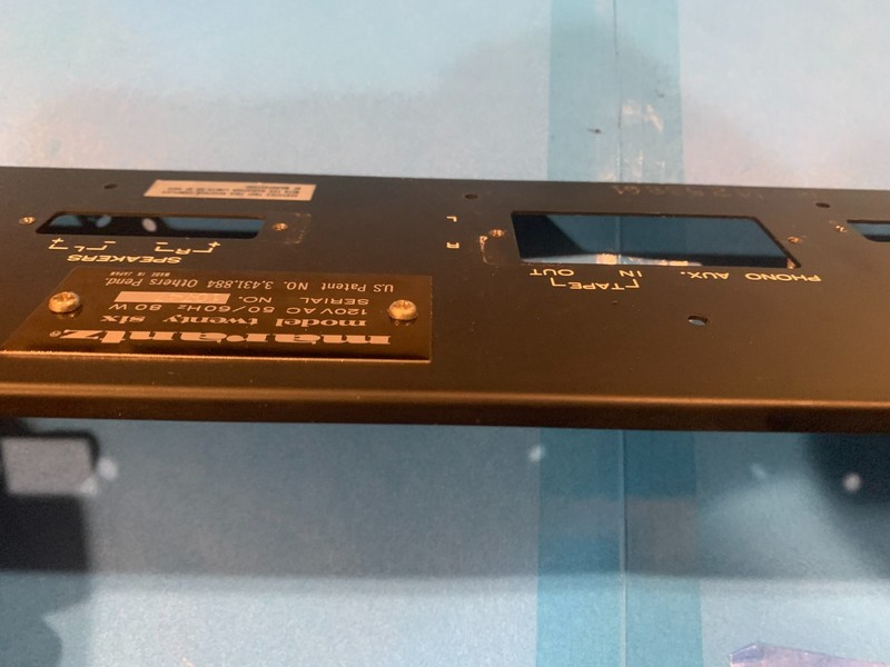 Marantz Model Twenty Six (26) Stereo Receiver Rear Panel gallery