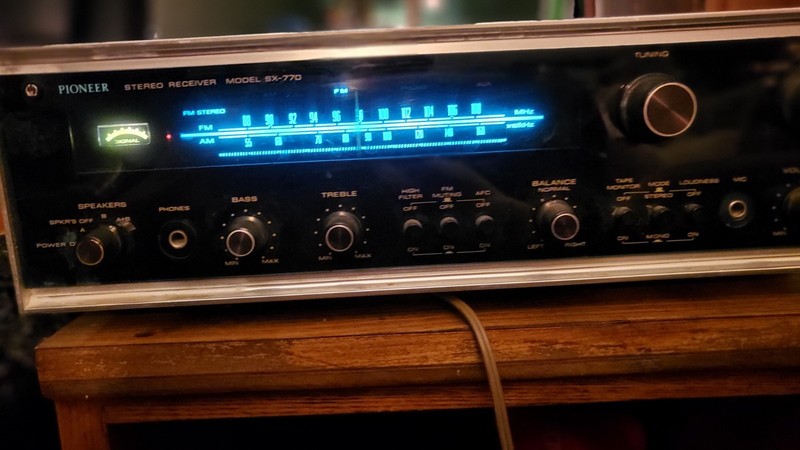 Rare....pioneer Model Sx-770 gallery