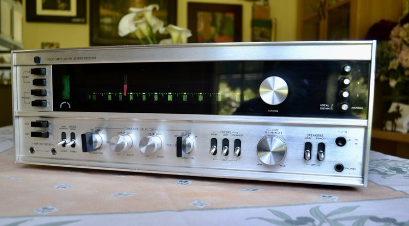 LUX FQ 900 receiver (Luxman), B.I.C. 71/3R. Used as an intergrated amplifier