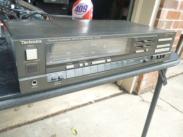 Vintage Technics Low Profile SA-937 Stereo Receiver Works Well Made in Japan gallery