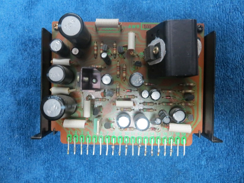 PIONEER SX1050 RECEIVER REGULATED POWER SUPPLY BOARD W/HOLDER AWR 103 A
