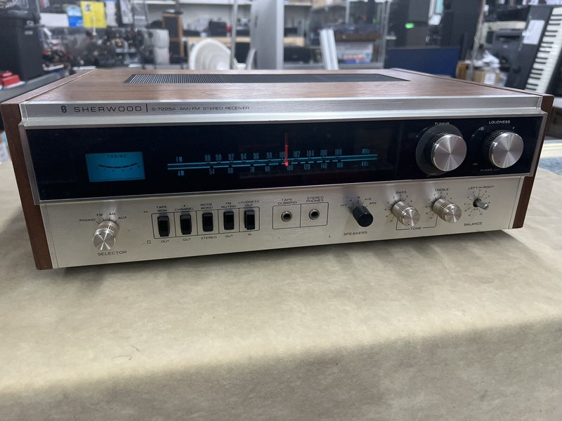 Sherwood S-7225A Vintage Walnut Wood AM/FM Stereo Receiver – RARE – Must See!