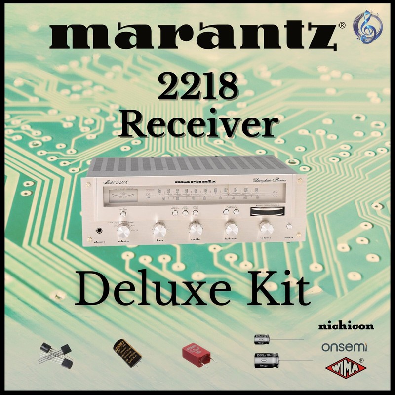Marantz 2218 Deluxe Upgrade Kit Genuine Parts Restoration Guarantee