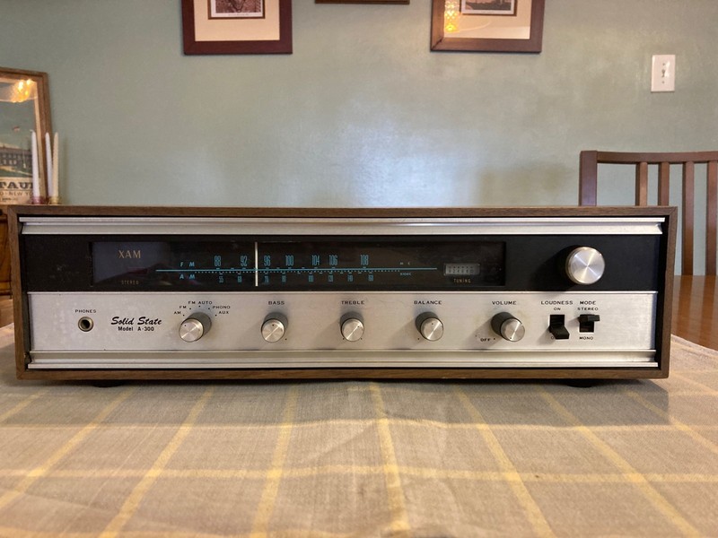 AM FM STEREO RECEIVER XAM A-300