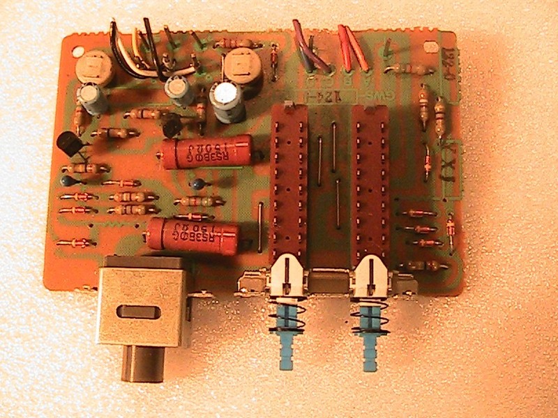 Pioneer SX-1080 GWS-0124-0 Speaker switch and Headphone jack board