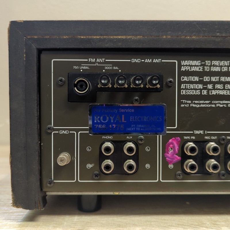 Yamaha CR-840 Stereo Receiver FOR PARTS ONLY gallery