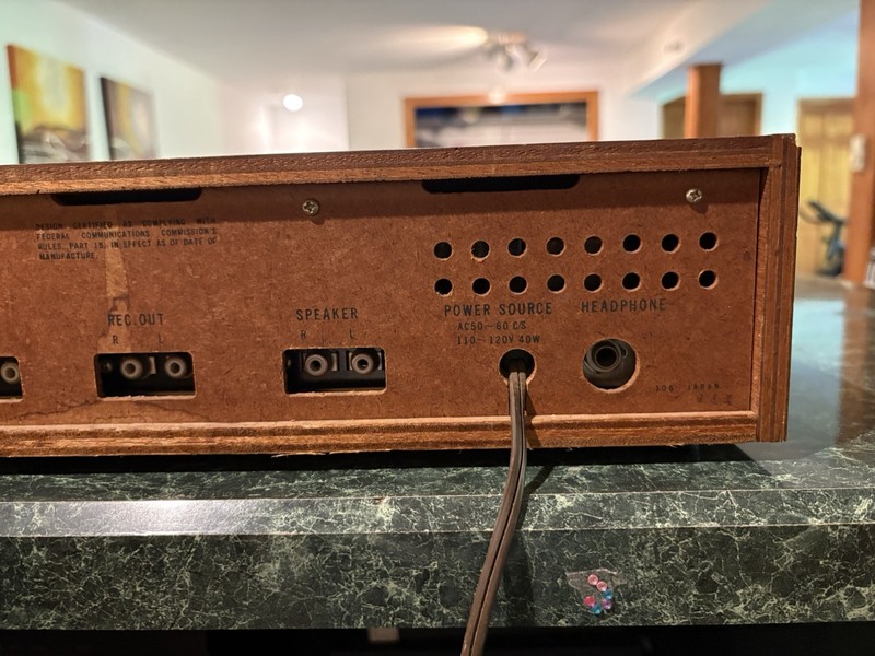Realistic Vintage Stereo Receiver Model 12-1470 Made In Japan Untested gallery
