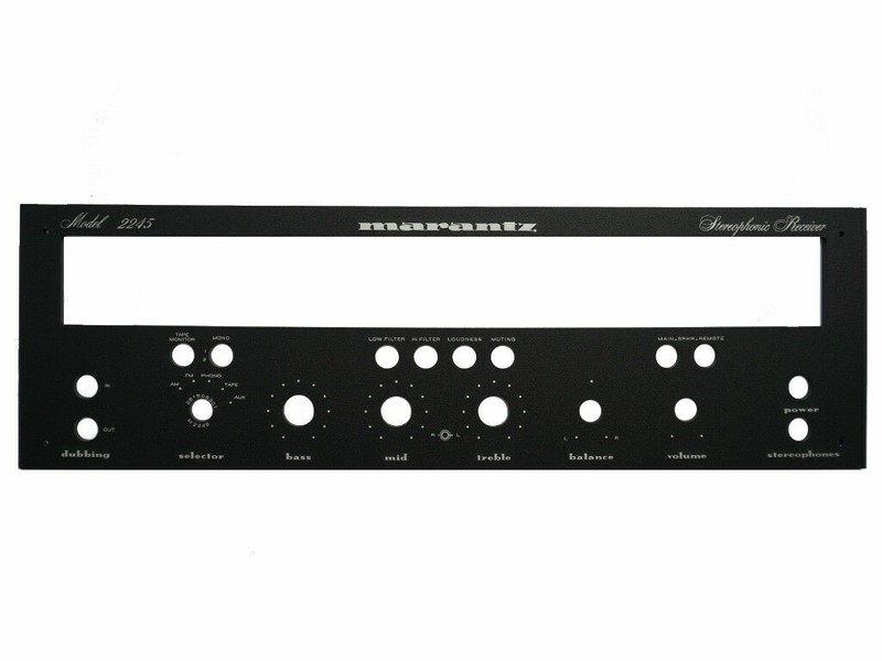 New! Marantz 2245 Receiver Front Panel Faceplate (Face Plate) B