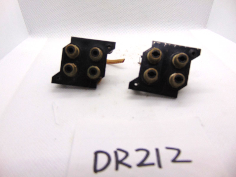 Marantz 2238B 2238 b Vintage Stereo Receiver Replacement Part 2 RCA Block Lot gallery