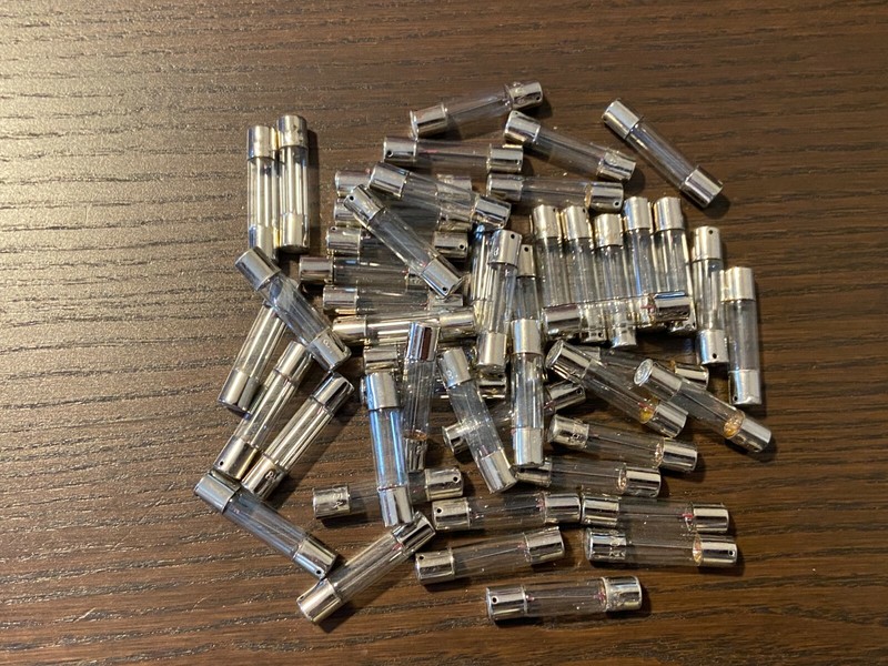 100 New Warm White 8V 200ma Fuse Lamp Light Bulbs ORIGINAL Marantz Sansui gallery